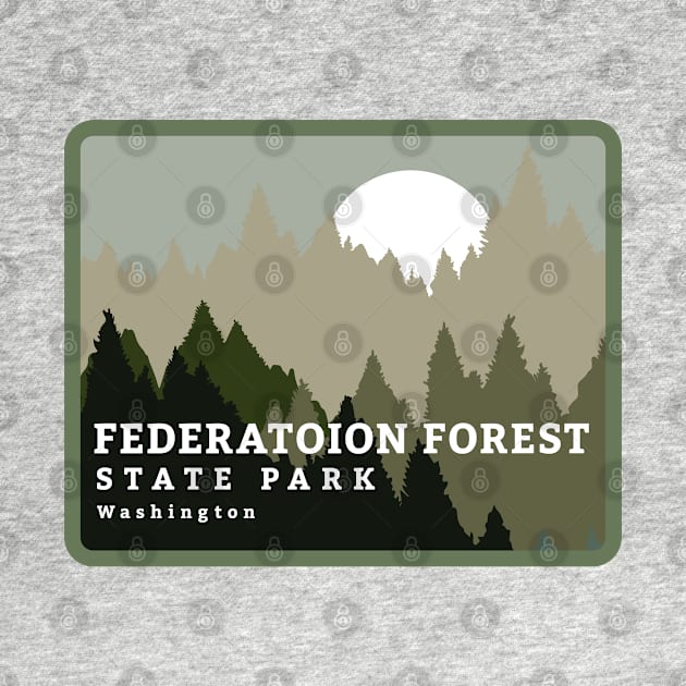 Federation Forest State Park Washington Trees and Forest by Go With Tammy